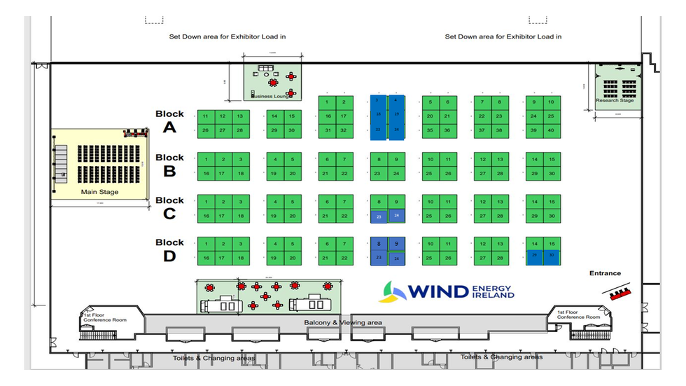 LIVE Exhibitor Floor Plan Trade Show 23 JM 07.12