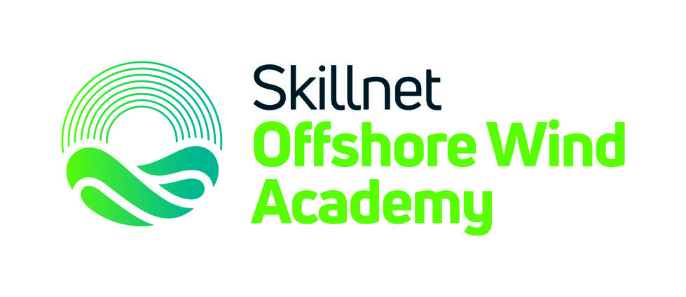 Skillnet Offshore Wind Academy Logo Landscape Full Colour