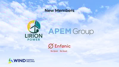 New Members: &nbsp;Lirion Power, Apem Group and Enfonic