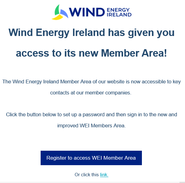 Example Registration email