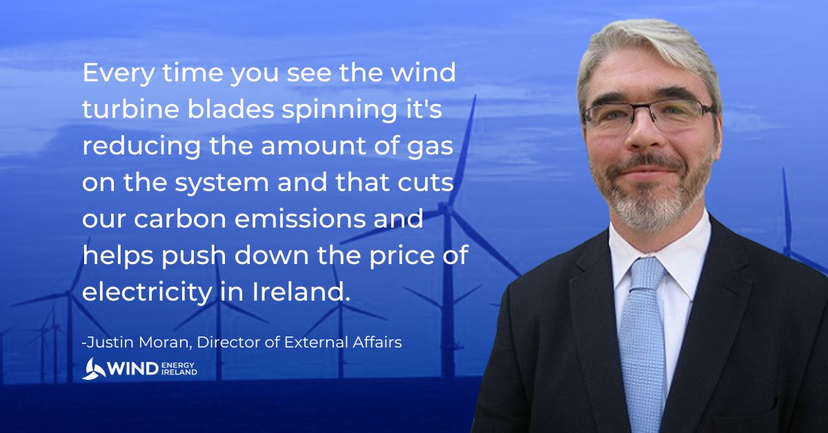 Wind Energy Ireland's Justin Moran discusses the October Wind Energy Report
